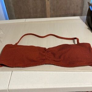 J.Crew NWT bandeau bikini top,sz.XXL